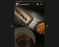 Mara Teigne's delicious food story (IG/Mara Teigen)